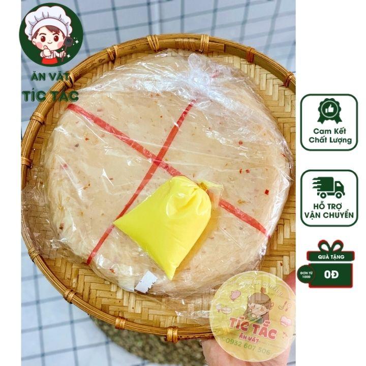 Bánh Tráng Dẻo Ớt Long Điền 550g - 800g (100 Cái) - Bánh Tráng Phơi Sương Mỏng Dẻo Ăn Cực Ngon