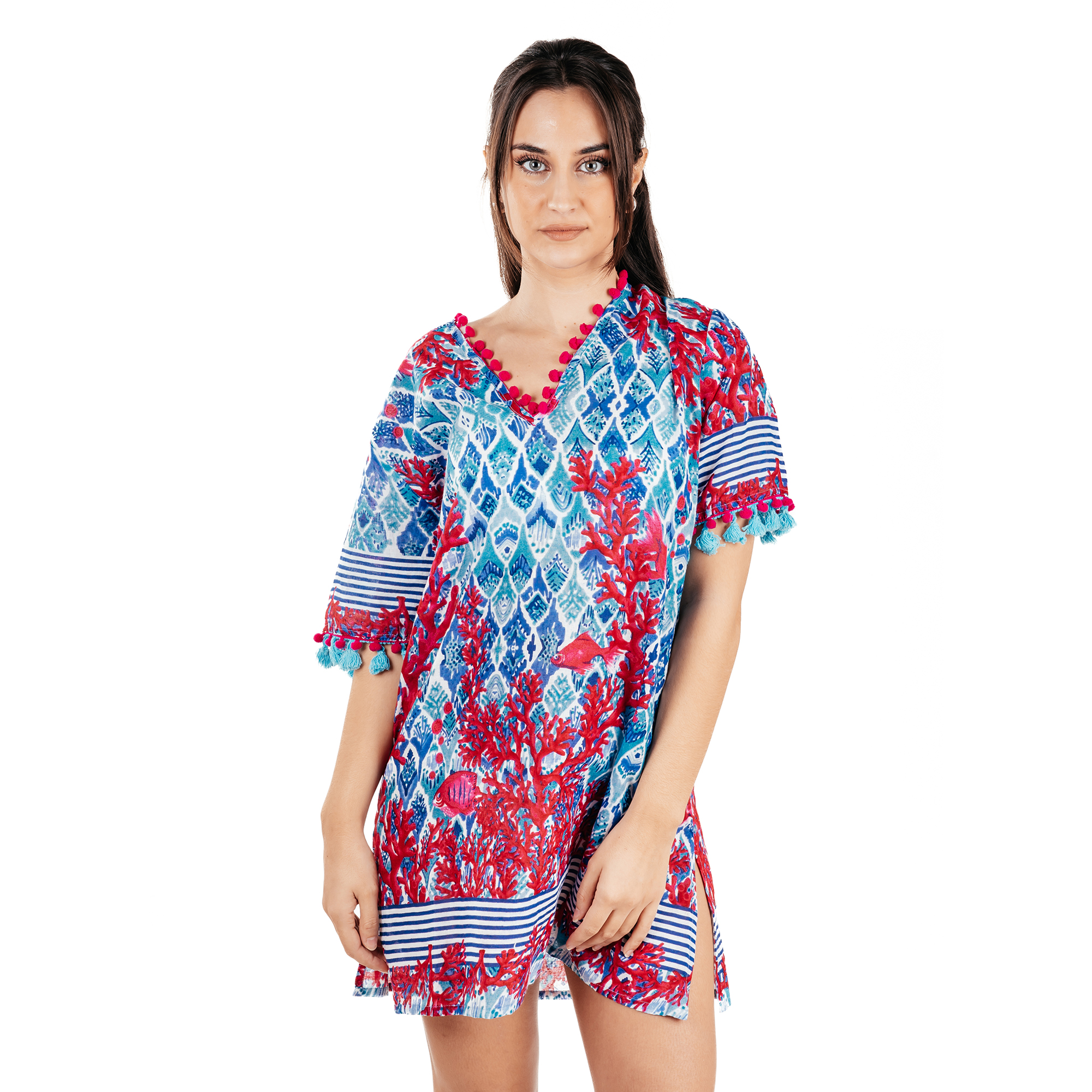 Áo Boho Cotton Isla Bonita IB28278-VI