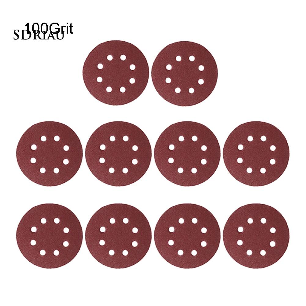 Set 10 Đĩa Chà Nhám 8 Lỗ