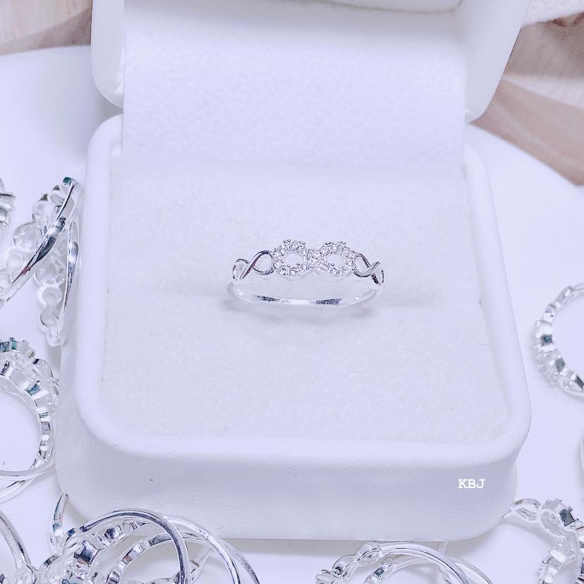 Nhẫn bạc nữ thời trang chất liệu bạc s925 MS041
