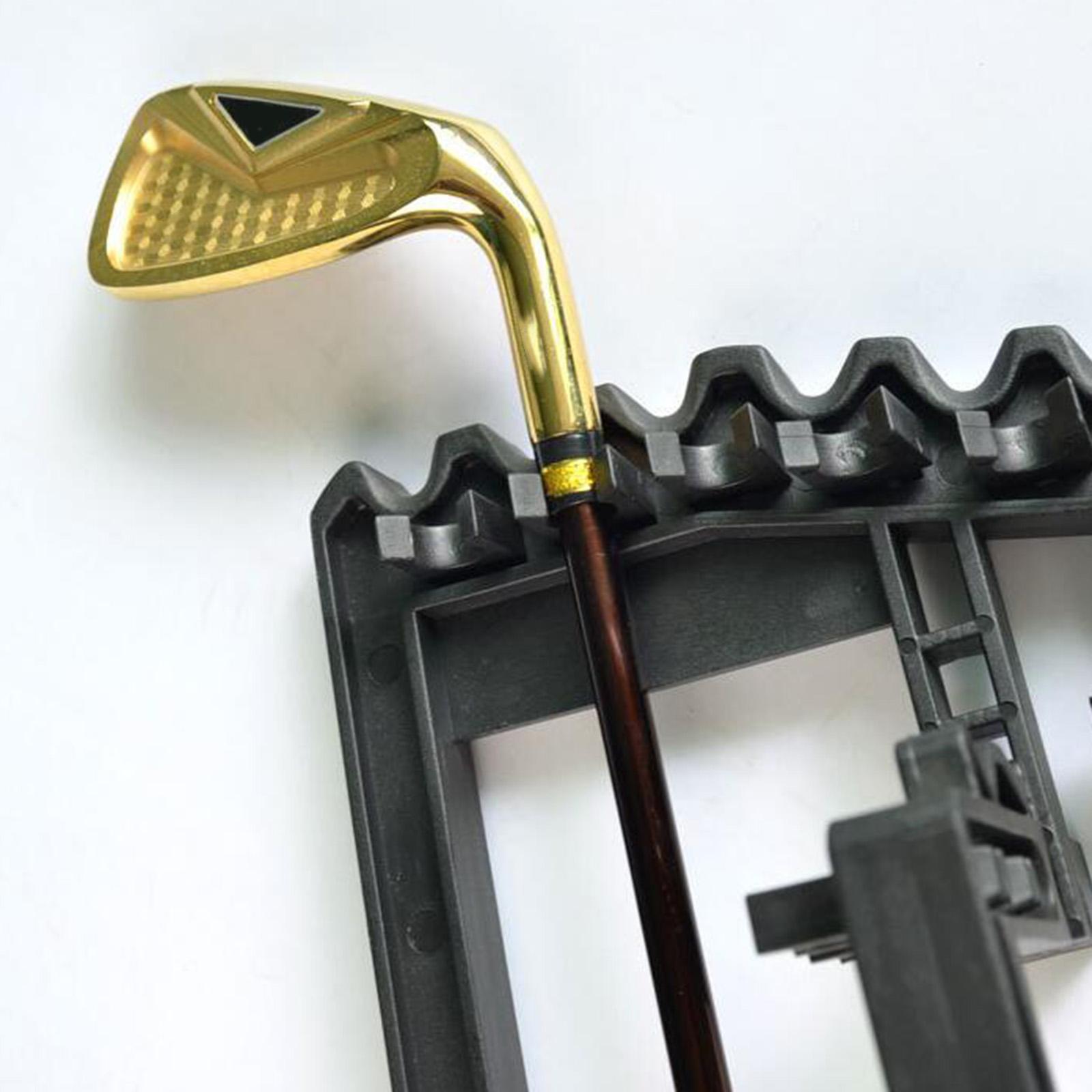 2x Durable Golf Club Organizers Clamp Holder Stand  Shafts Holder Accessory Tool for  Club Iron Driver  Sport Outdoor