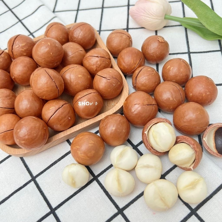 HẠT MACCA ĐĂKLĂK 500G NHÀ TRỒNG GIÒN NGON, NGUYÊN VỊ, DATE MỚI