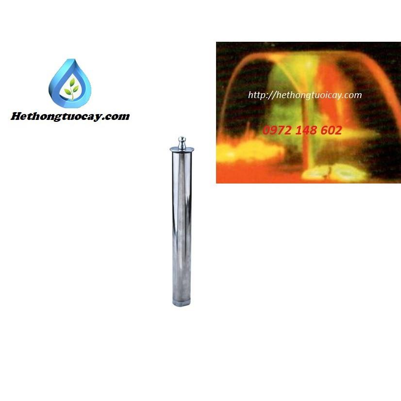 Đầu phun nước hình tuy líp INOX phi 21mm