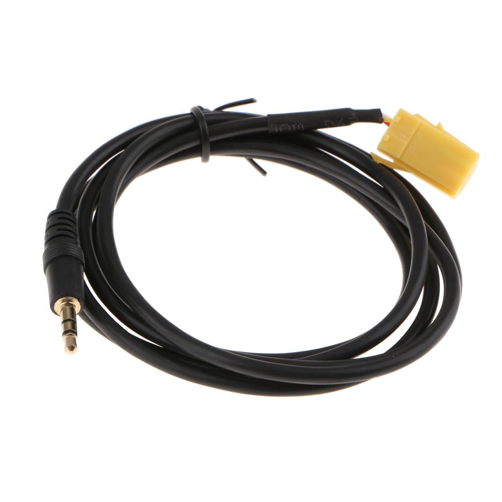 3.5MM AUX Audio Cable Cord Input Adapter 1.5M For  Grande
