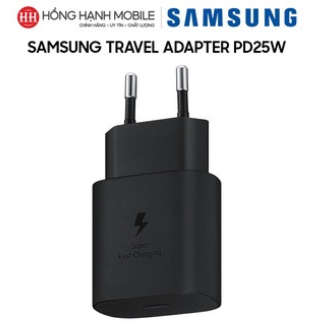 Adapter Sạc Samsung 25W Type C EP-TA800 - Hàng Chính Hãng