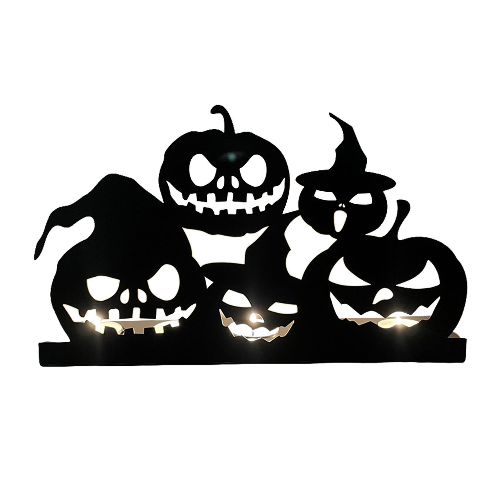 Halloween Tealight Holder Candle Holder Metal Candles Stand Halloween Candlestick Halloween Decorations for Party Festival Arrangement Props