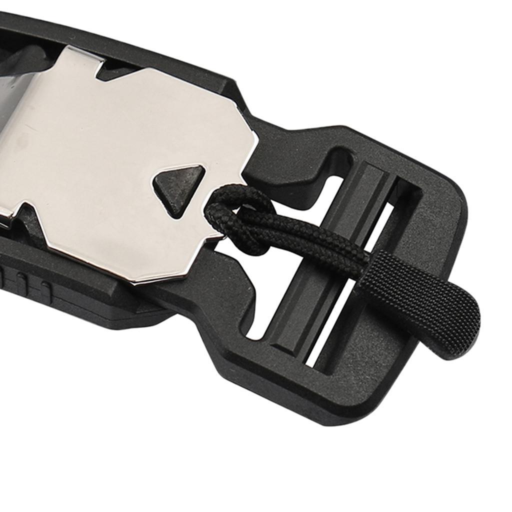 Adjustable Security Lock Webbing Buckle for 25mm Webbing Backpack