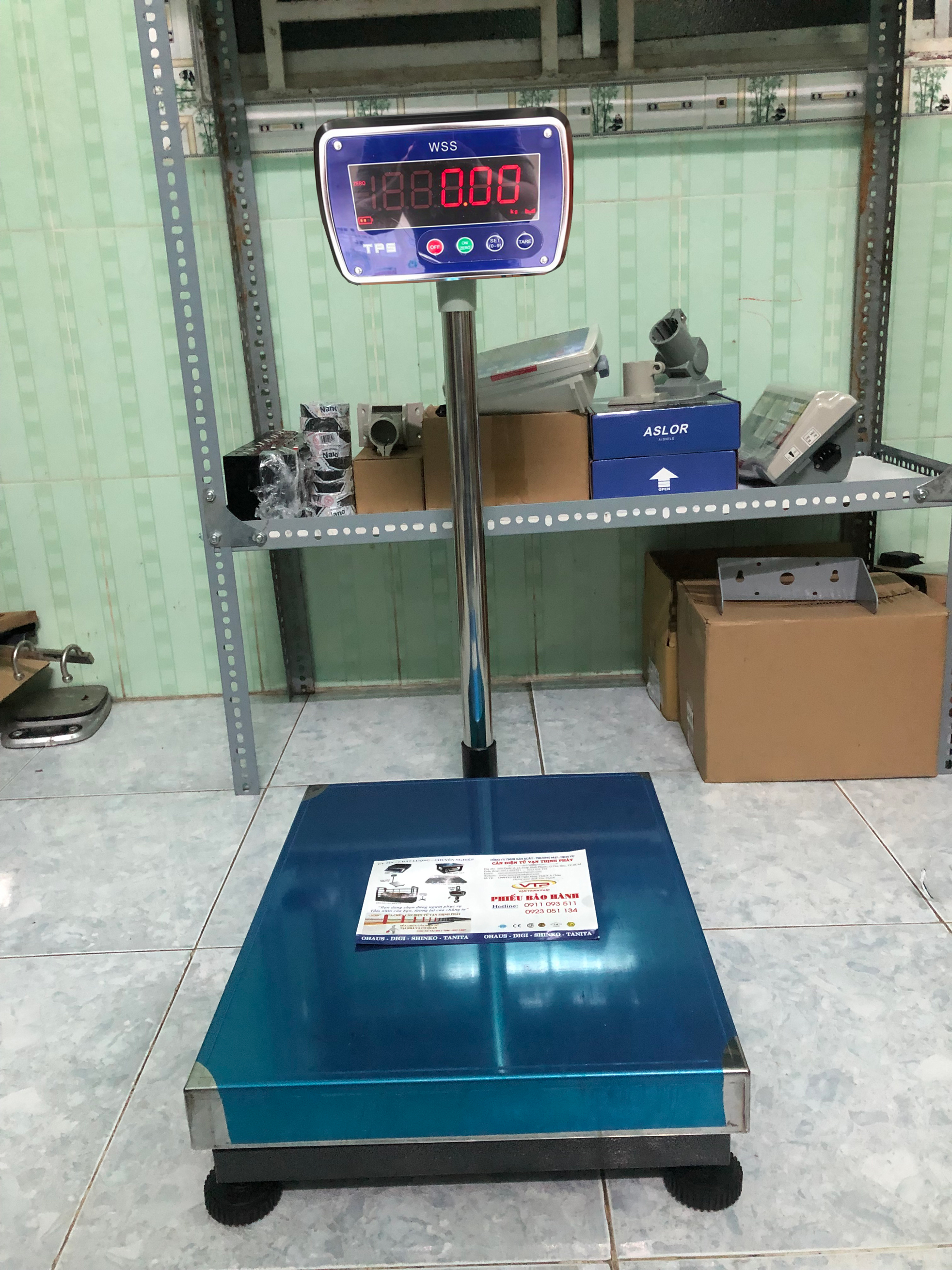 Cân Bàn Điện Tử WSS 120 kg