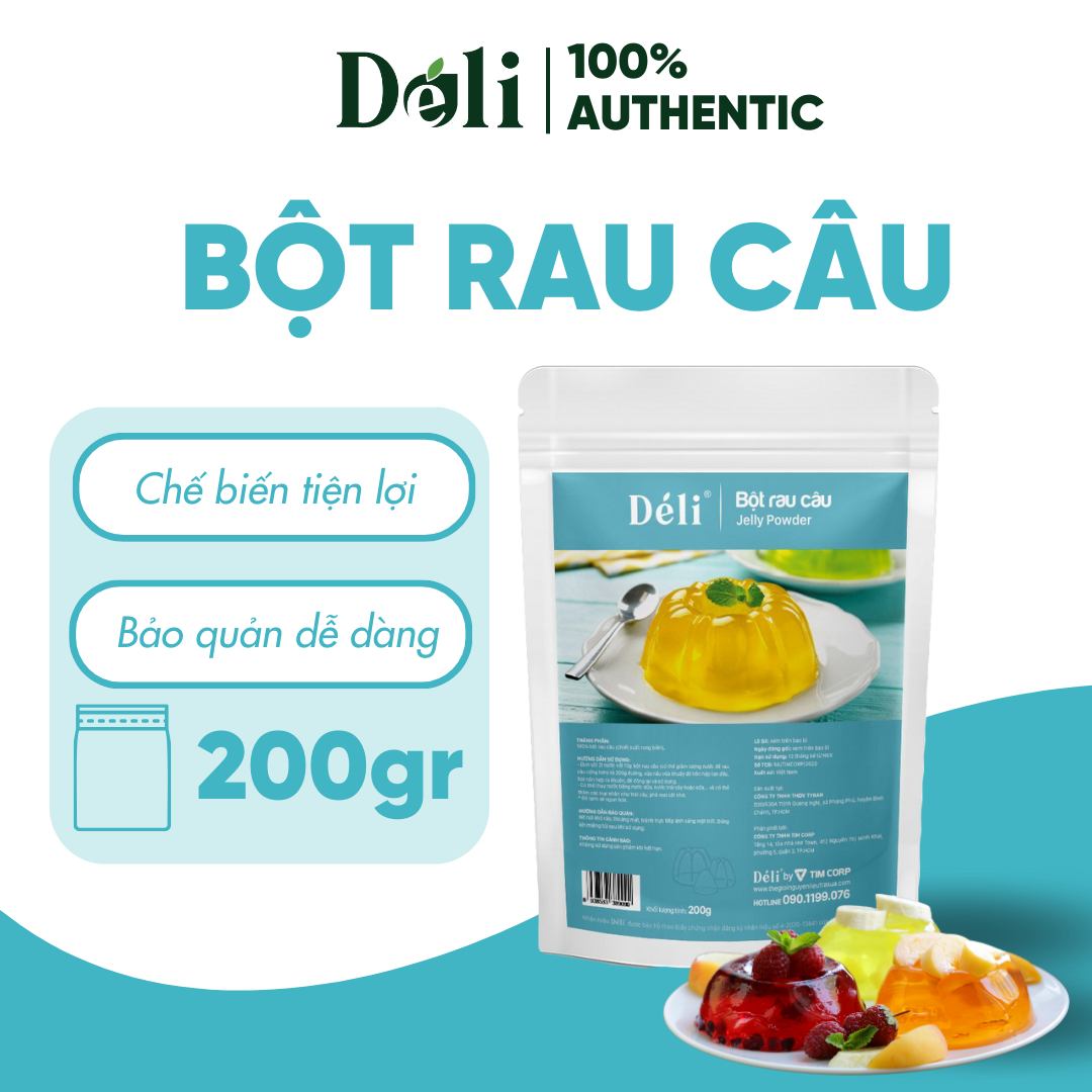 Bột rau câu Déli