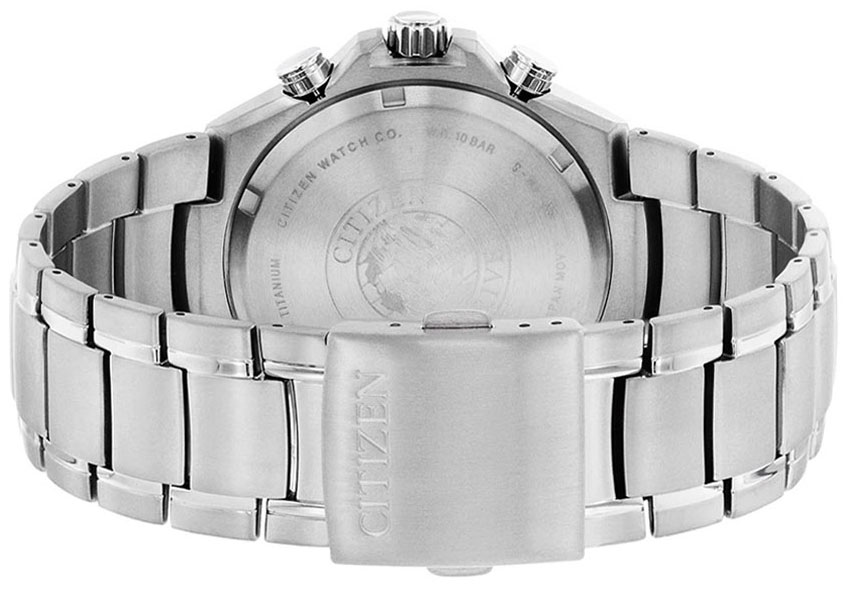 Đồng Hồ Nam Citizen Dây Titanium CA4320-51L - Mặt Xanh (Sapphire)