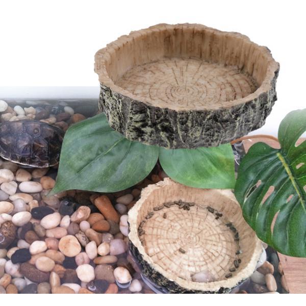 2X Reptile Food and Water Dish Mini Corner Feeding Bowl Reptile Supplies Type 2
