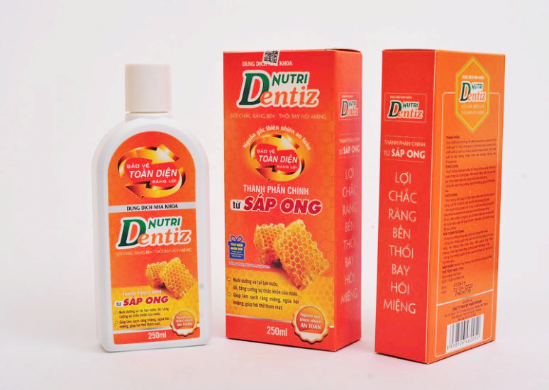 Combo 3 CHAI DUNG DỊCH NHA KHOA NUTRI DENTIZ - HỖ TRỢ CHĂM SÓC SỨC KHỎE RĂNG MIỆNG