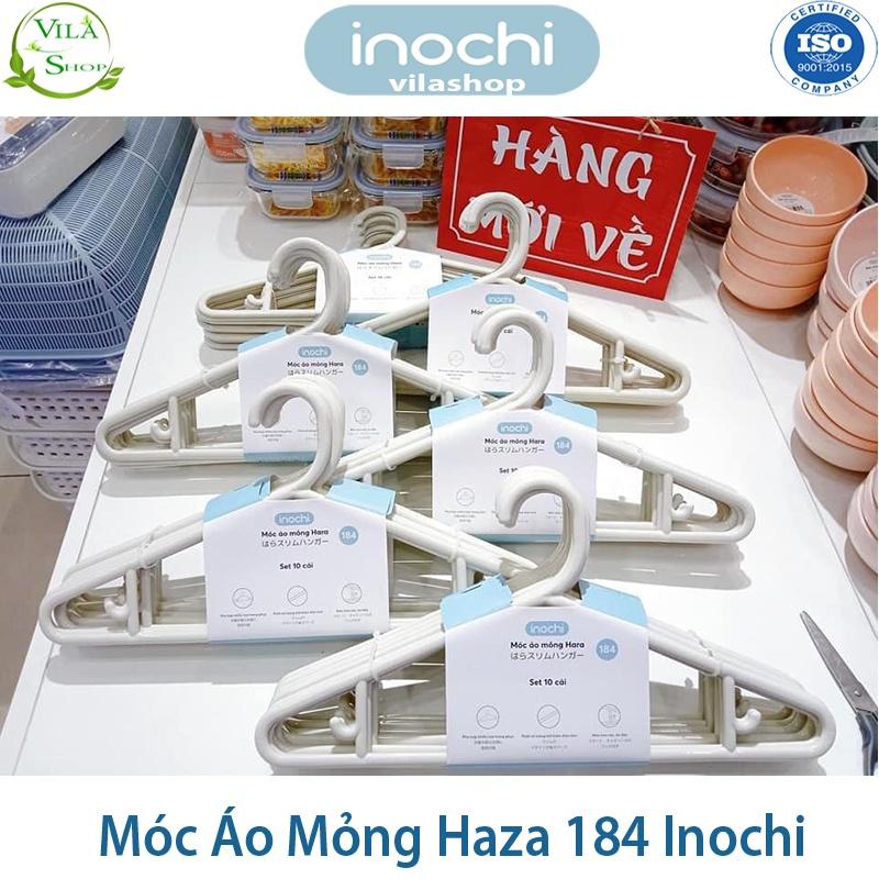 Móc Treo Quần Áo, Móc Quần Áo Mỏng Hara 184, Bộ Sưu Tập Móc Quần Áo Người Lớn Nhựa Cao Cấp Inochi