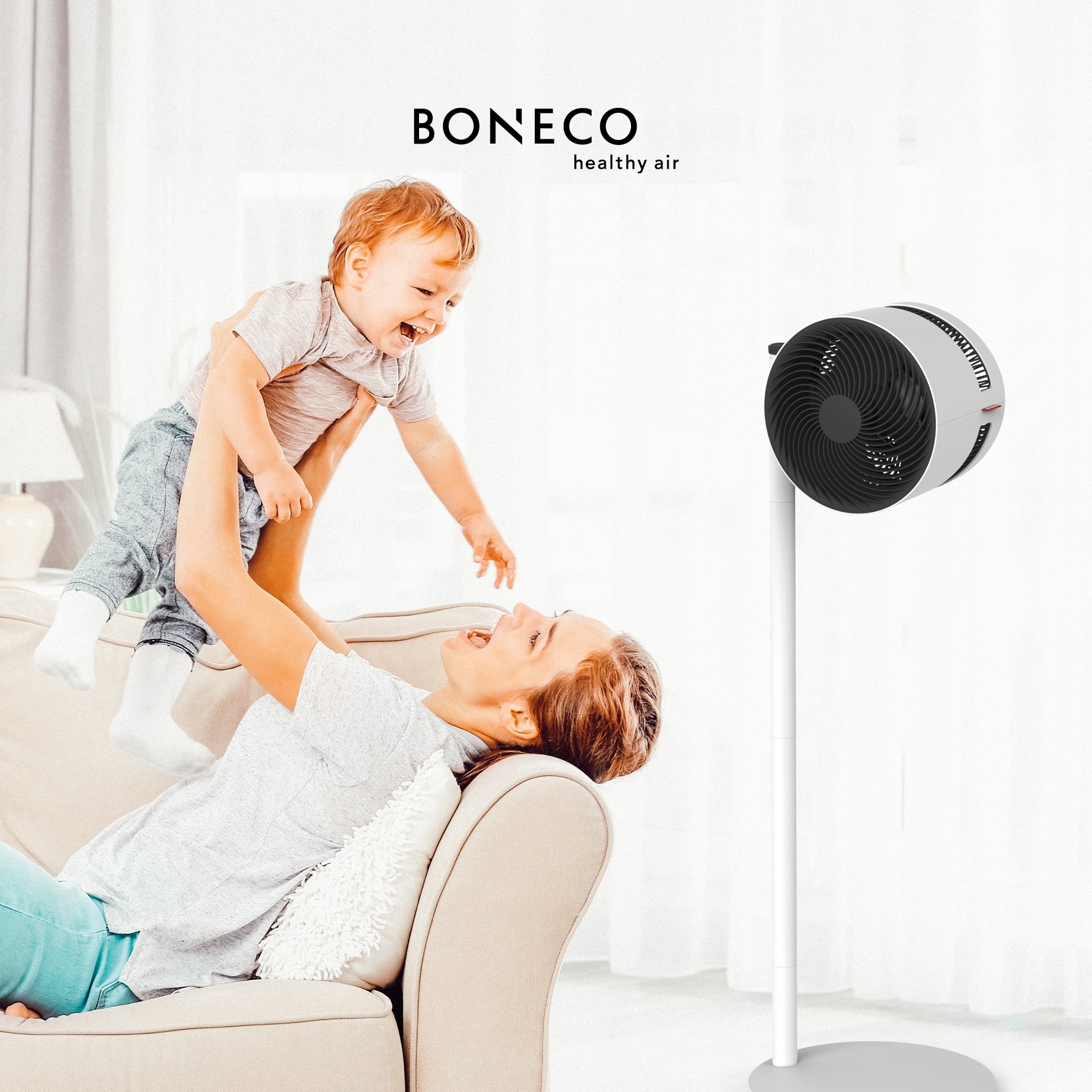 Quạt Đối Lưu Không Khí Boneco F230 - Hàng Chính Hãng, Nhập Khẩu Thuỵ Sỹ