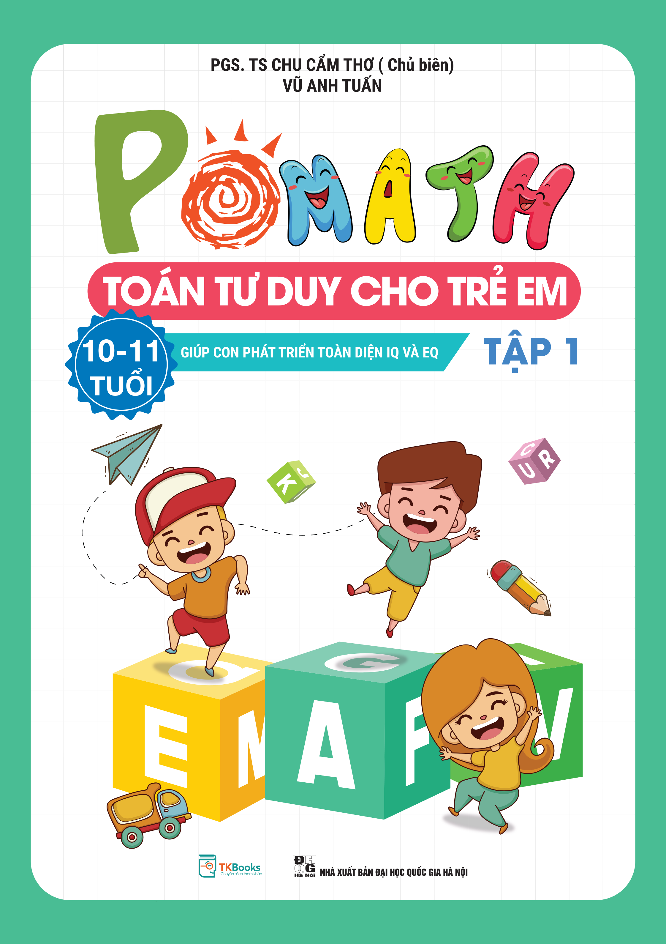 Combo POMath – Toán tư duy cho trẻ em 10 – 11 tuổi