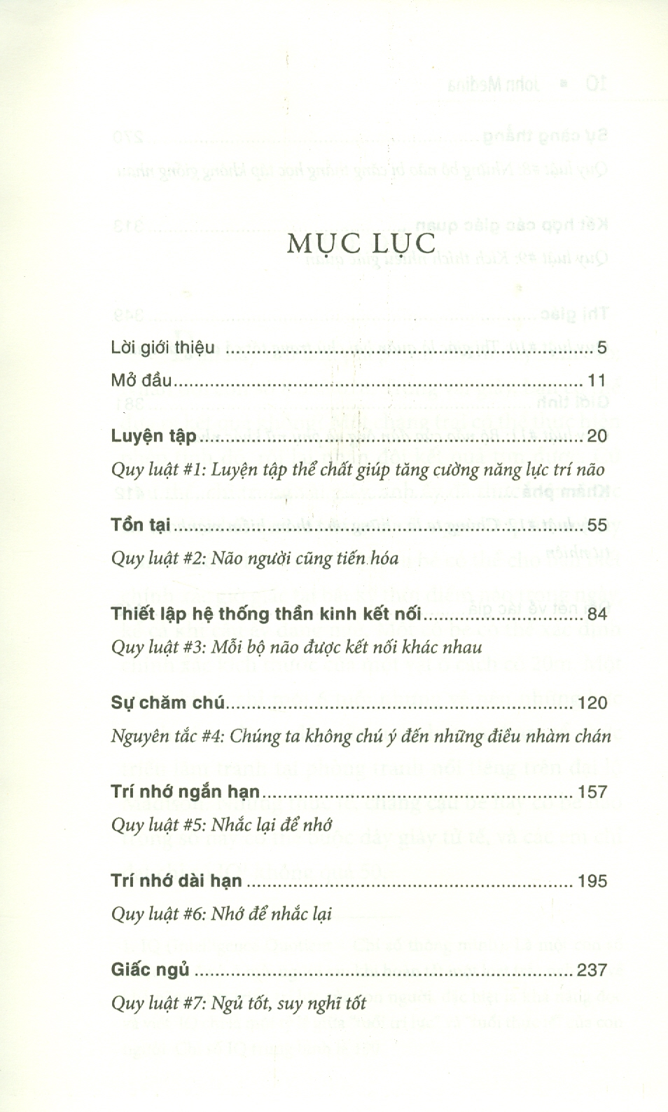 LUẬT TRÍ NÃO - 12 Quy Luật Dể Tồn Tại Và Phát Triển Ở Nơi Làm Việc, Ở Nhà Và Trường Học