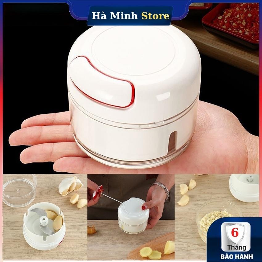 Máy Xay Mini Cầm Tay Sạc Pin Cao Cấp Dung Tích 250ML - Máy Xay Tỏi Ớt Cầm Tay Đa Năng