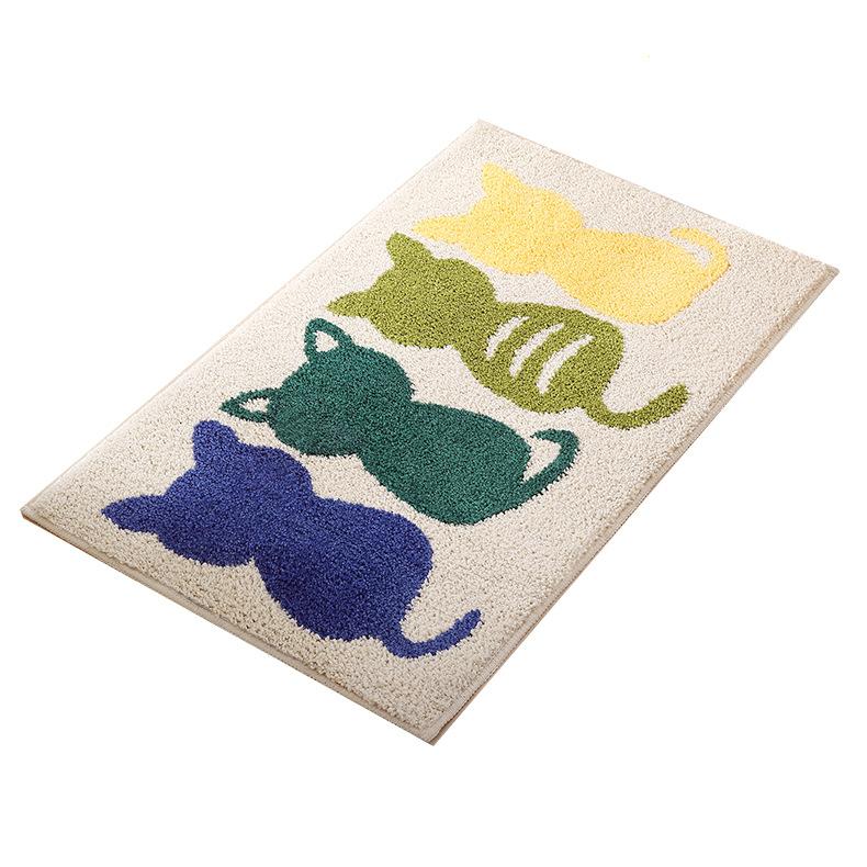 Bồn tắm thảm doormat nhà bếp phòng tắm thảm thảm tắm cho tấm thảm phòng tắm thảm trang trí nhà không trượt 40*60cm