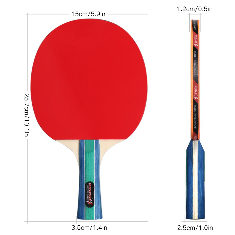 2 cặp vợt và 8 quả bóng bàn đánh bóng bàn Paddles chất lương cao