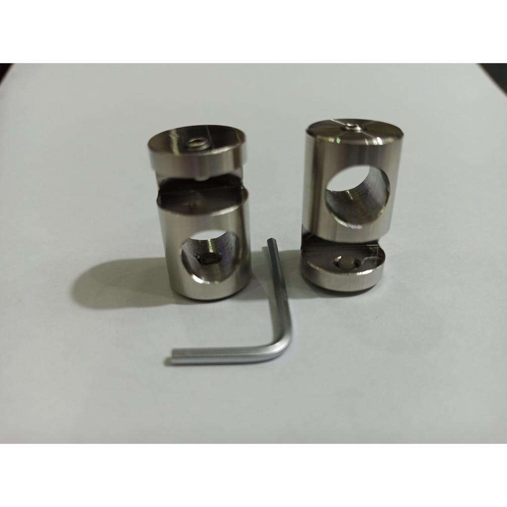 Kẹp giữ ống IN OUT INOX - Kẹp in out cao cấp - Kẹp bộ inout cho bể thủy sinh - Hồ cá cảnh - Shopleo