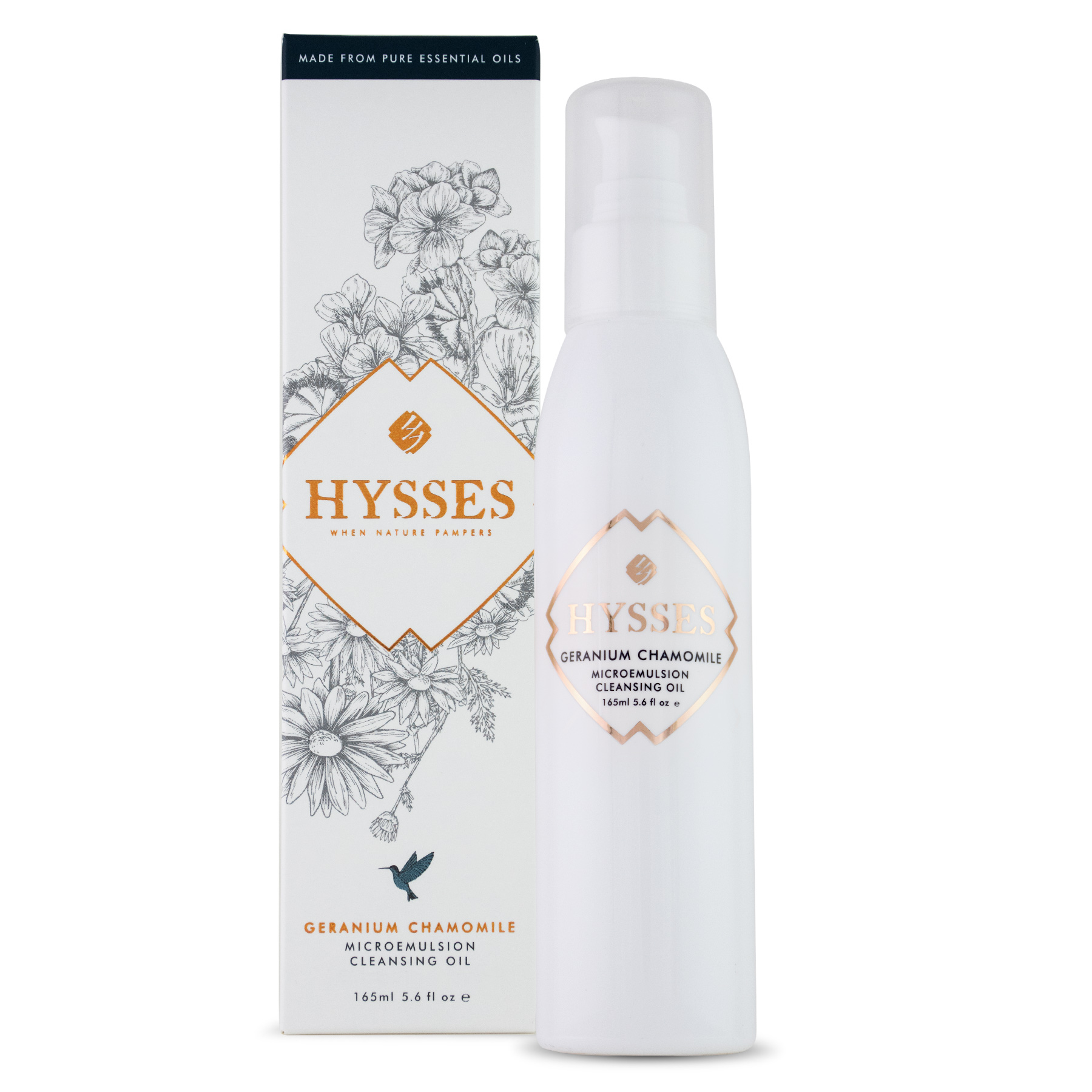 Dầu Tẩy Trang Cao Cấp Hysses Cleansing Oil Làm Sạch Sâu Lớp Tẩy Trang Và Bụi Bẩn, Giảm Kích Ứng, Phù Hợp Với Da Nhạy Cảm Với Tinh Dầu Cúc La Mã - Phong Lữ Hữu Cơ Tự Nhiên