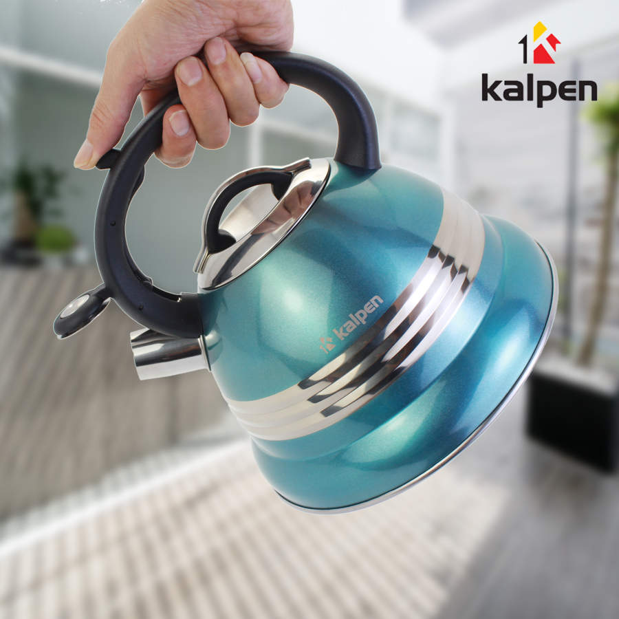 Ấm đun nước Inox 304 cao cấp Kalpen KK01 dung tích 3L dùng bếp từ chuẩn Đức - Hàng chính hãng