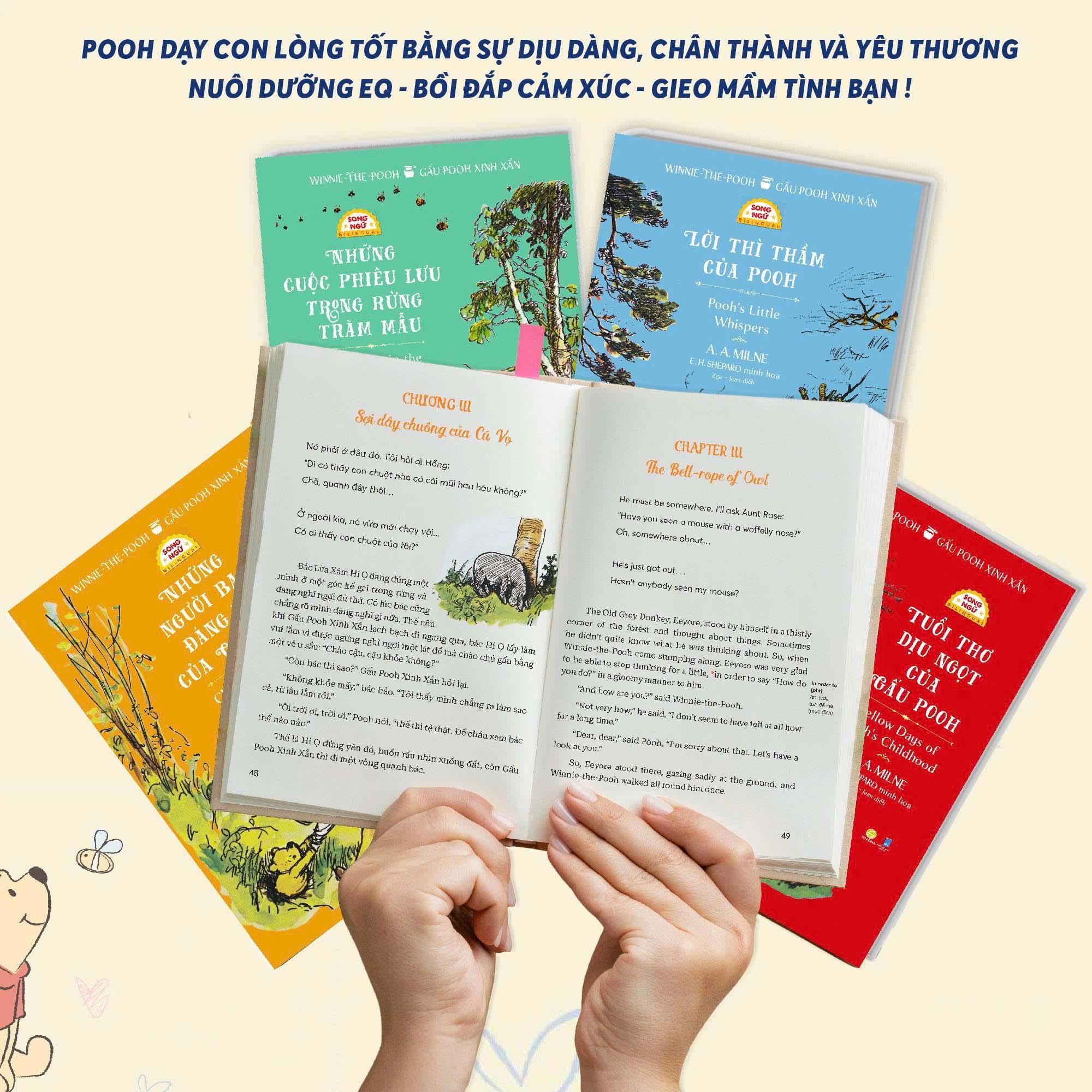 Sách - Winnie-The-Pooh - Gấu Pooh Xinh Xắn - Pooh's Little Whispers - Lời Thì Thầm Của Pooh