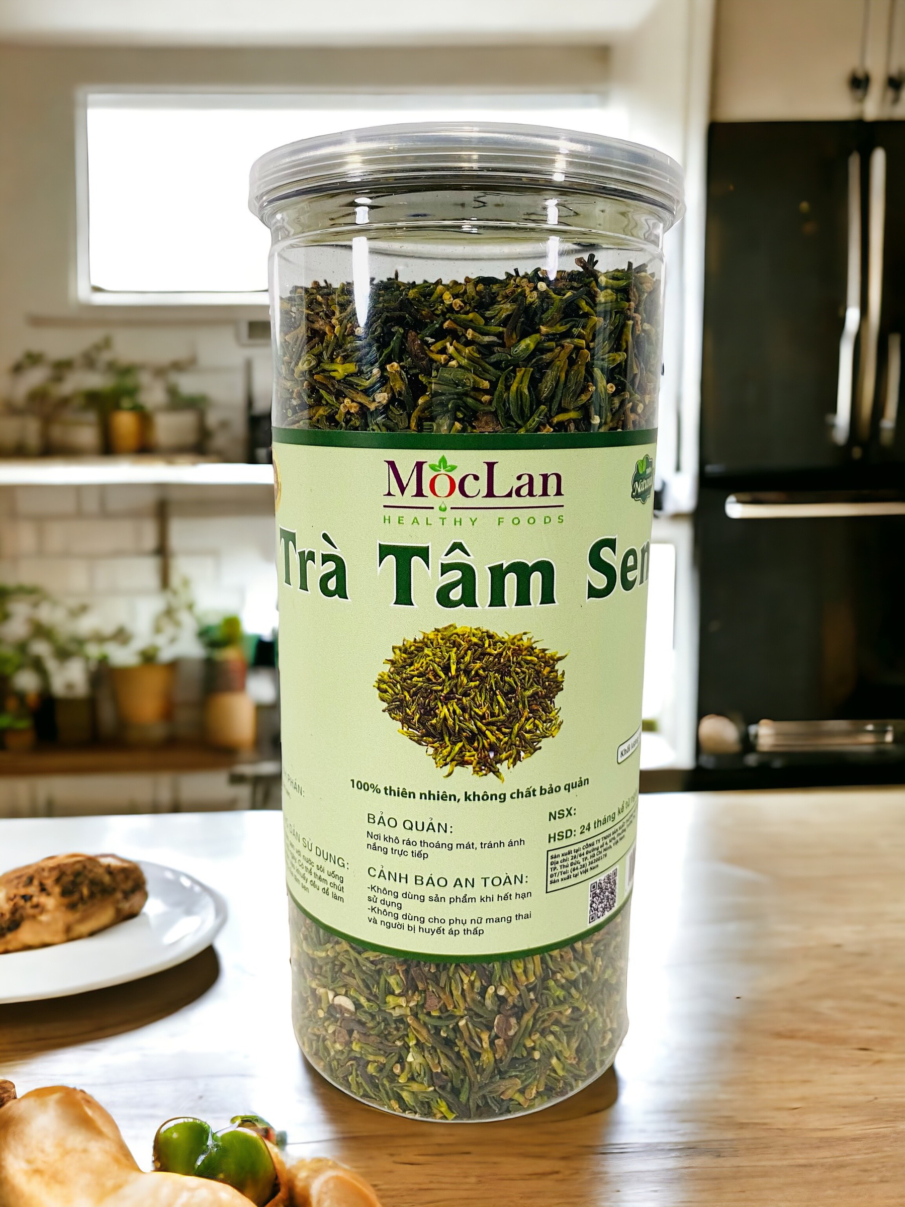 Trà tâm sen MộcLan (hũ 500g)