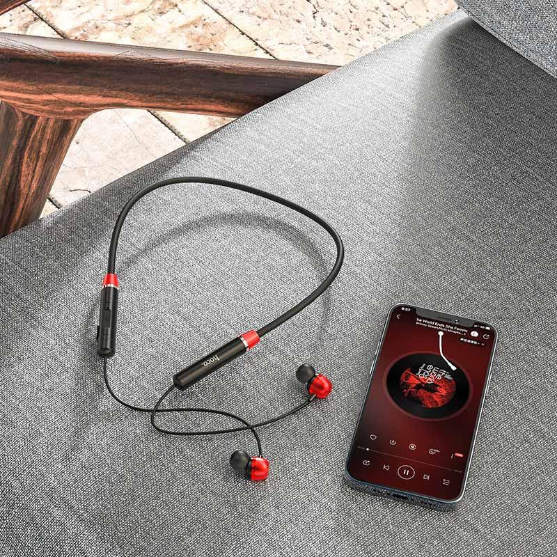 Tai nghe bluetooth thể thao dành cho Hoco ES53 Coolway BT V5.0, pin dùng 8H - Hàng chính hãng