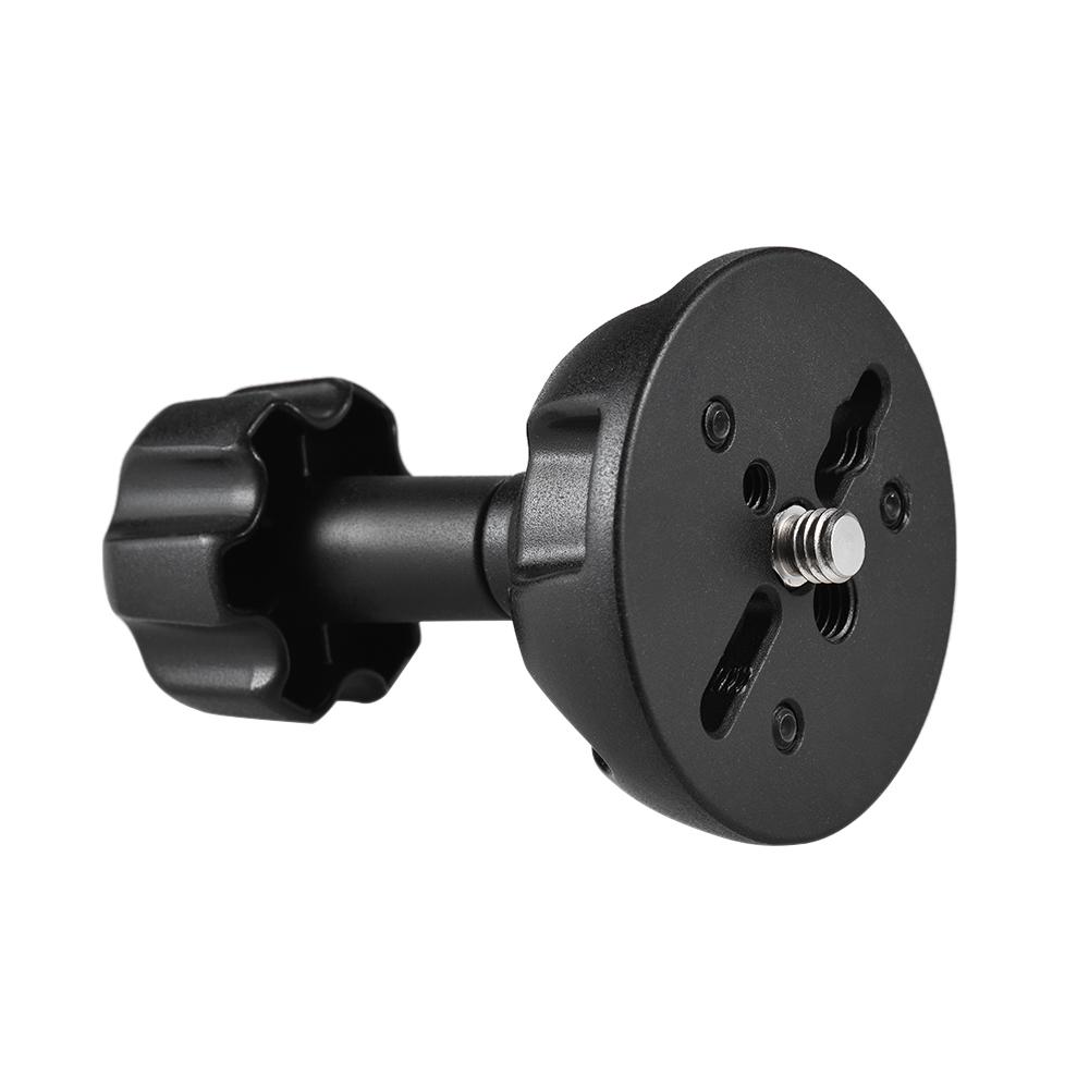 Bộ chuyển đổi 75mm Half Ball Flat qua Bowl với vít 1/4 "và 3/8" cho Máy ảnh DSLR