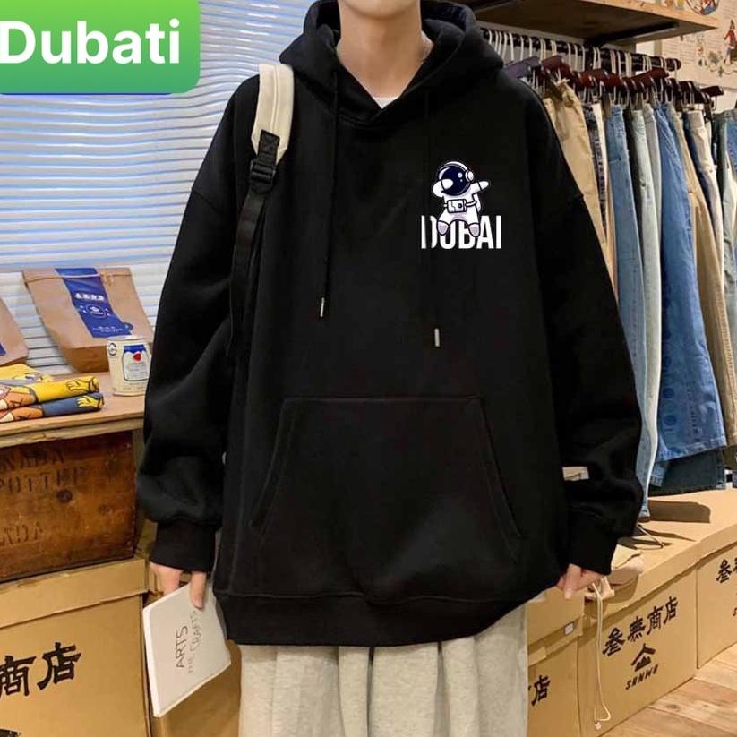 ÁO KHOÁC HOODIE NAM NỮ NASA DUBAI CHẤT NỈ DÀY PHOM FORM RỘNG CHỐNG NẮNG, NÓNG ĐÔNG HÈ CAO CẤP MỚI - DUBATI FASHION
