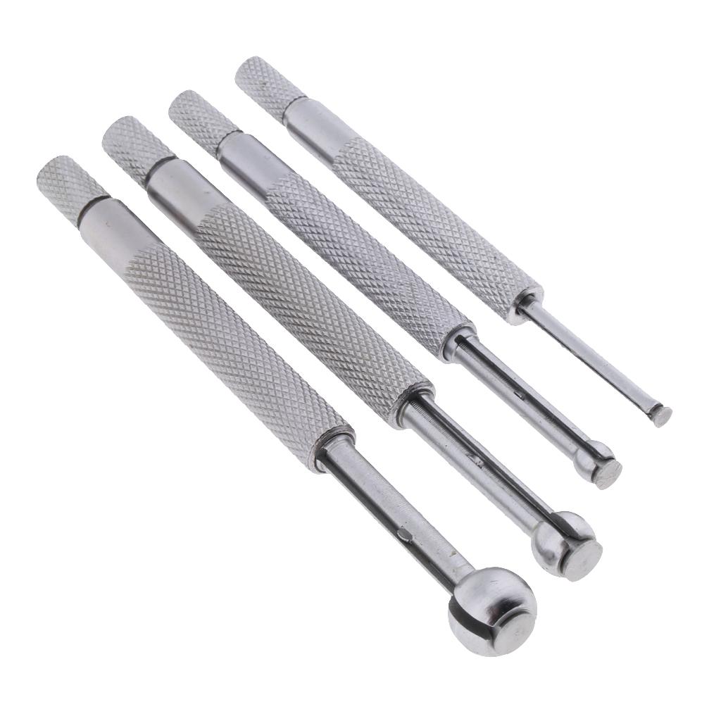 Phép Lạ Chiếu 4 Độ Chính Xác Kính Thiên Văn Nhỏ Lỗ Khoan Đồng Hồ Đo Set Full Bộ Bóng Loại 1/8 "-1/2"
