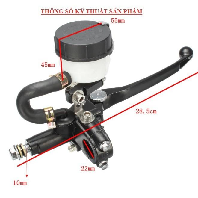 TAY PHANH ĐỘ - Tay phanh cốc dầu tròn, hàng cao cấp cho các nhà độ xe