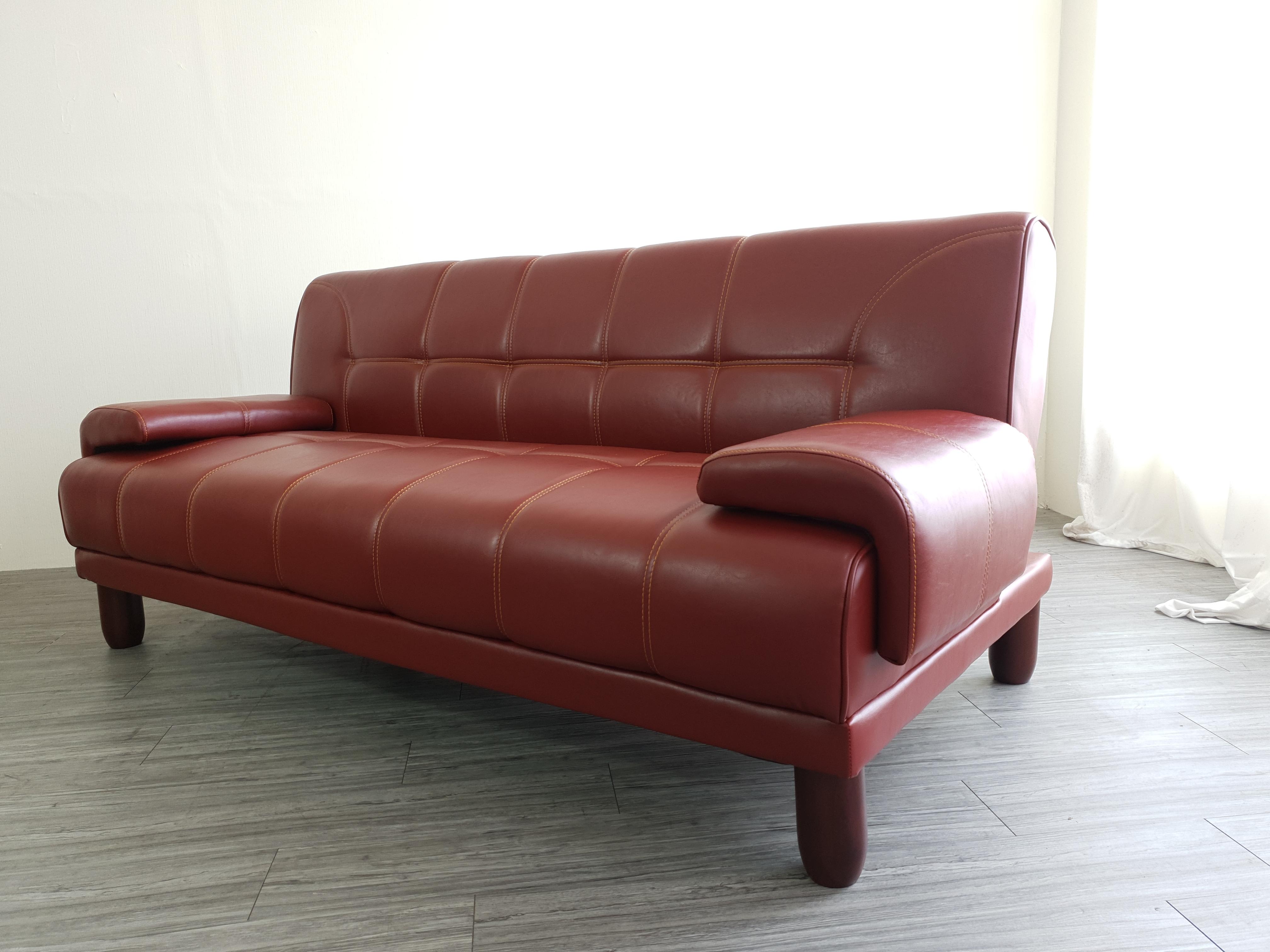 Sofa bed đa năng Juno sofa màu đỏ