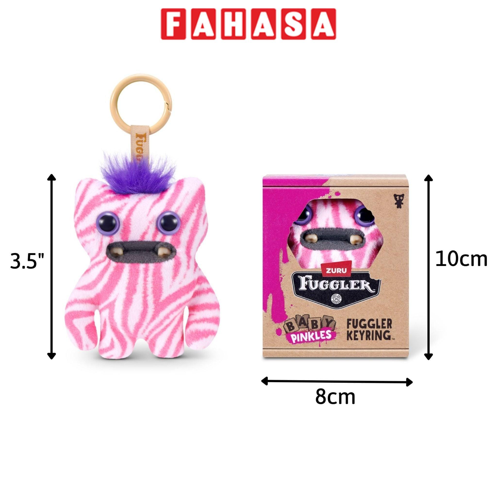 Đồ Chơi Sưu Tầm Fuggler Baby Pinkles Keyrings 3.5 Inch - Zuru Toys 15759 - Sasquoosh