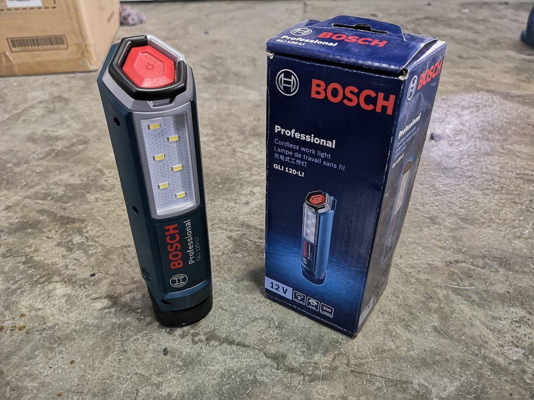 ĐÈN PIN CHIẾU SÁNG 12V BOSCH GLI 120-LI (SOLO) - HÀNG CHÍNH HÃNG