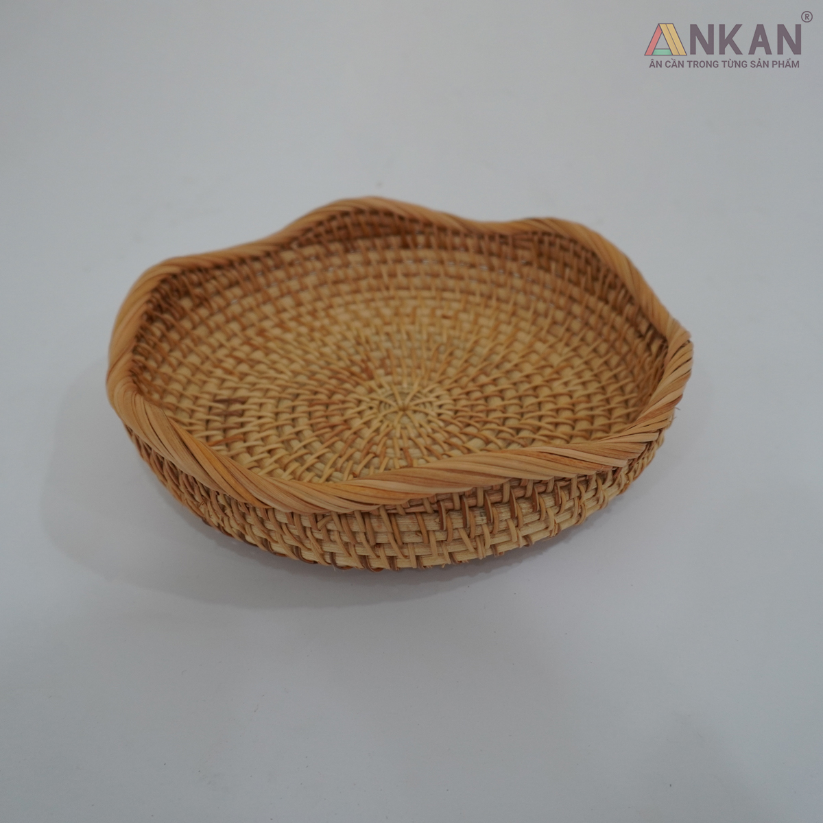 Rổ Đựng Trái Cây, Đồ Khô Chất Liệu Mây Tre Đan Thủ Công, Giỏ Đựng Đồ Decor Nhà Ăn, Phòng Khách