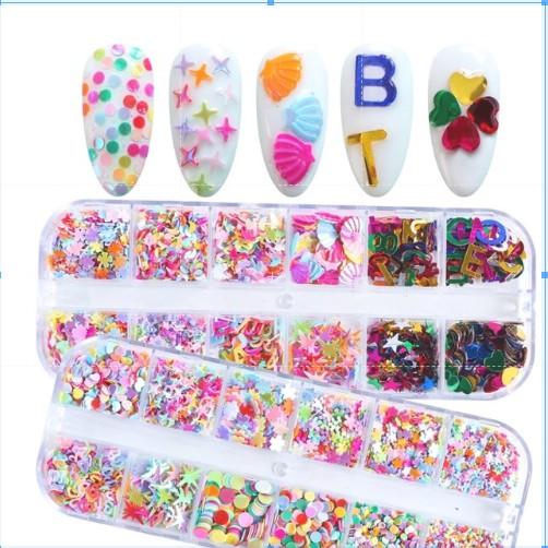 Set 12 Hũ Kim Tuyến Hình Và Chữ Dùng Trang Trí - Trường Thịnh Sài Gòn