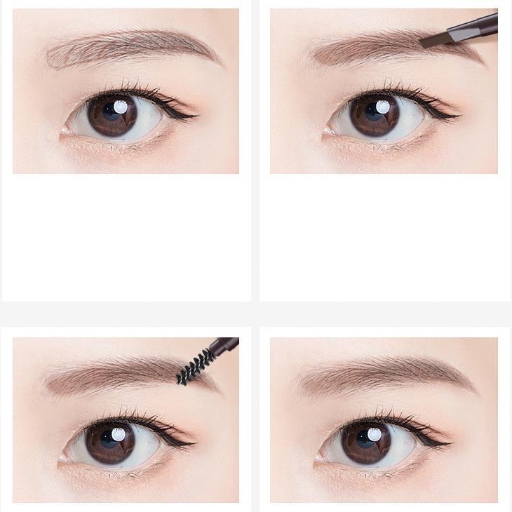 Chì kẻ mày 2 đầu Myonly Eyebrow Pencil tạo dáng lông mày chuẩn sắc sảo