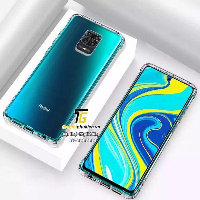 Ốp lưng dẻo trong chống sốc Xiaomi Redmi Note 9s, Note 9 Pro, Note 9 Pro Max