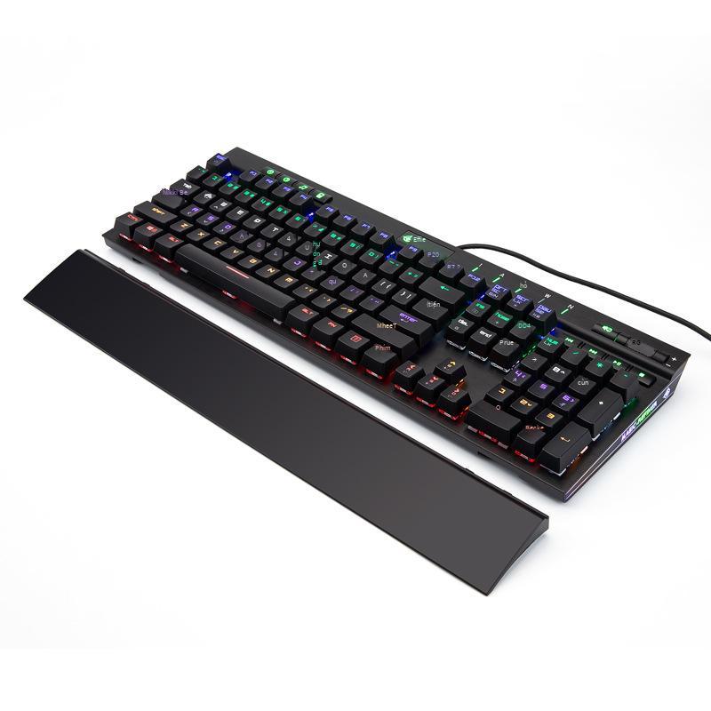 Ưu Đãi Demon Refiner MK12 Bàn Phím Cơ 104 Phím Đèn Nền LED Bàn Phím Giao Hưởng Quán Cà Phê Internet Trò Chơi Đặc Biệt Bàn Phím Cơ