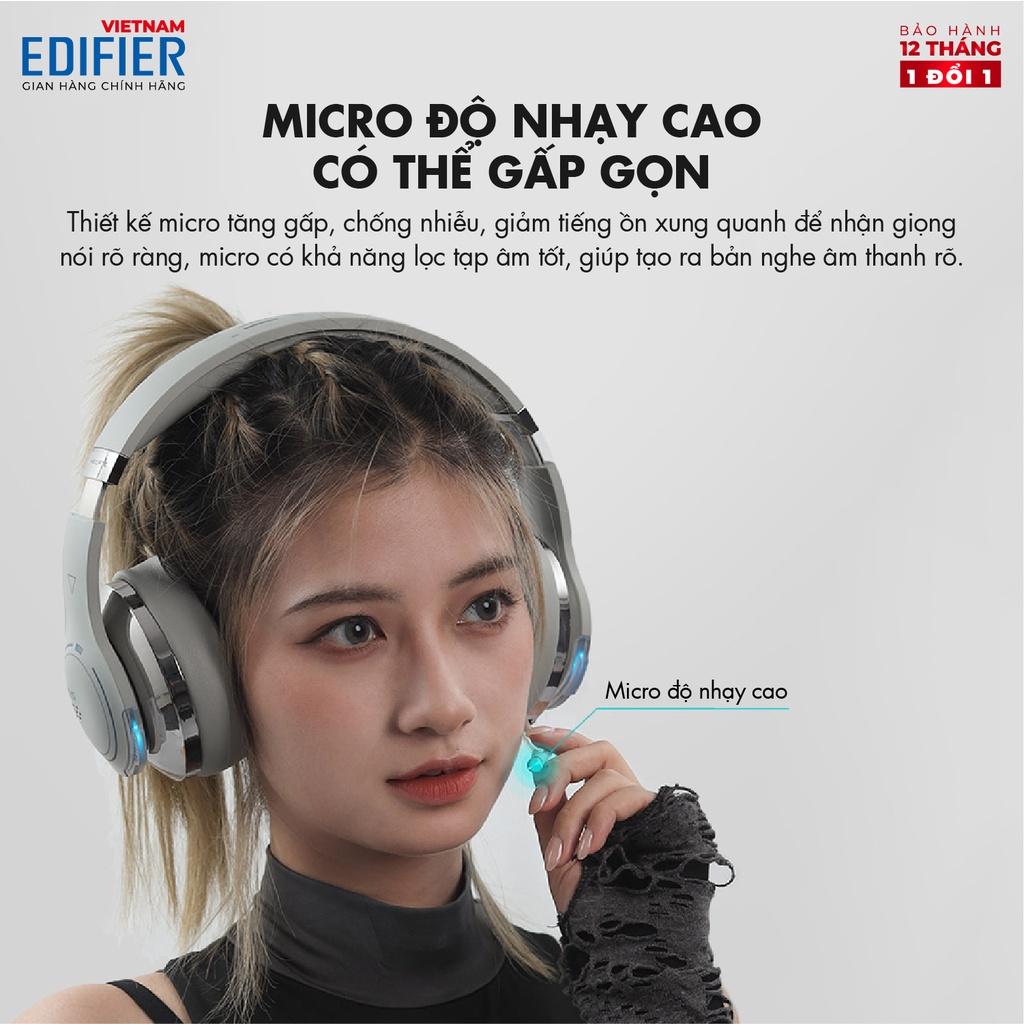 Tai nghe Gaming EDIFIER HECATE G5BT Thời lượng 40h Playtime, Đèn led RGB - Kết nối không dây và có dây - Hàng chính hãng