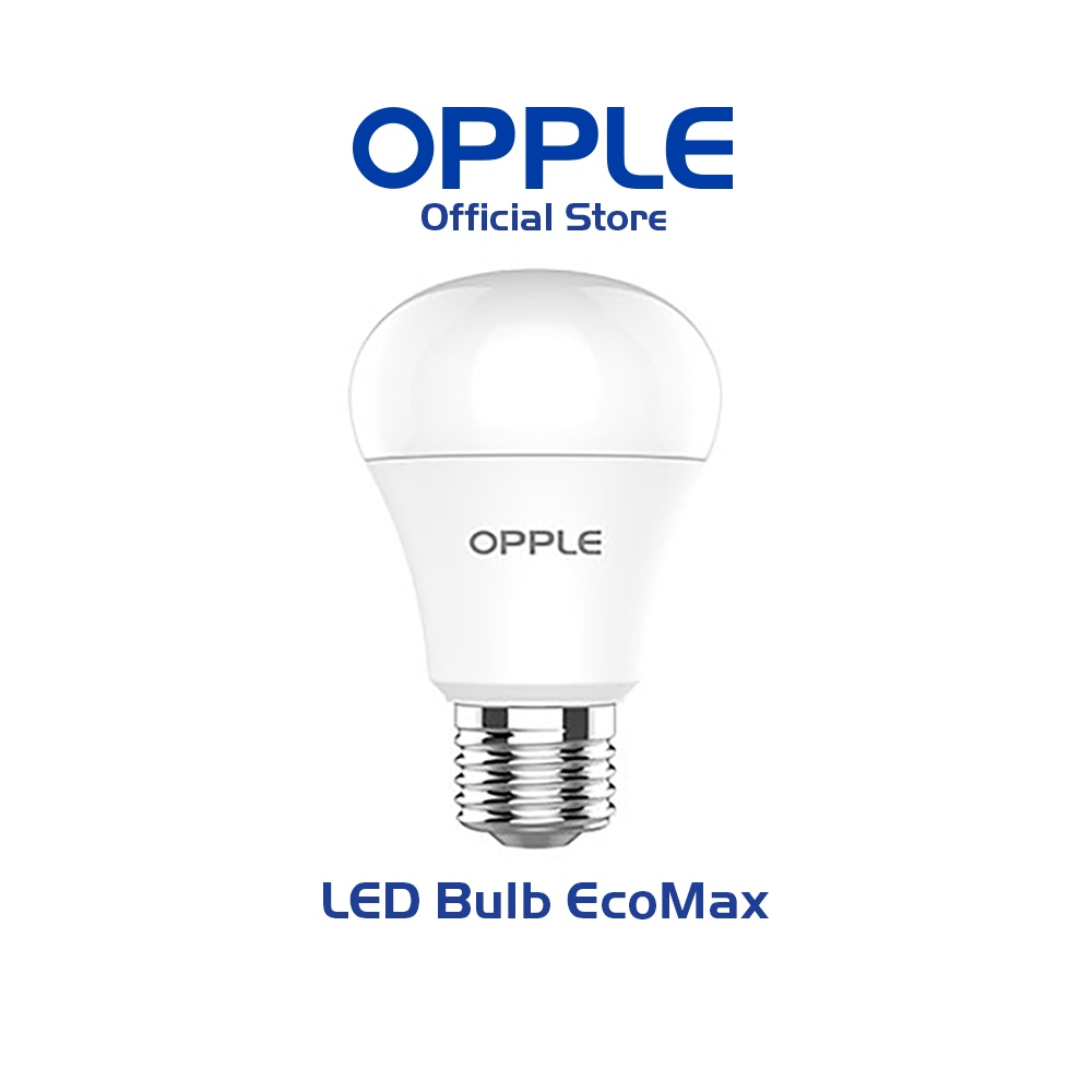 [COMBO 5 BÓNG] Bóng OPPLE LED Bulb EcoMax A60-E27-9W - Tiết kiệm điện, tuổi thọ cao