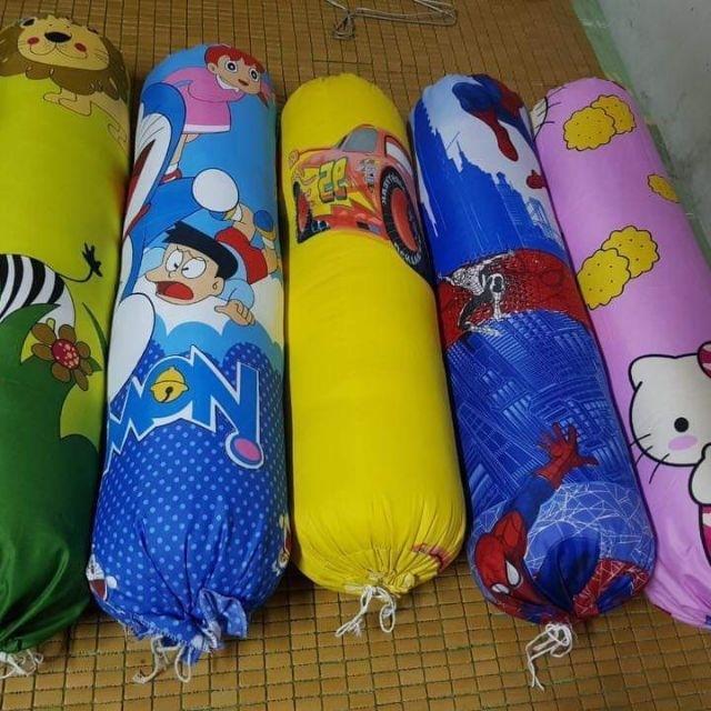 (Hot) Vỏ gối ôm cho bé poly cotton nhiều mẫu hoạt hình ngộ nghĩnh, đáng yêu cho bé trai và bé gái | Áo gối ôm trẻ em