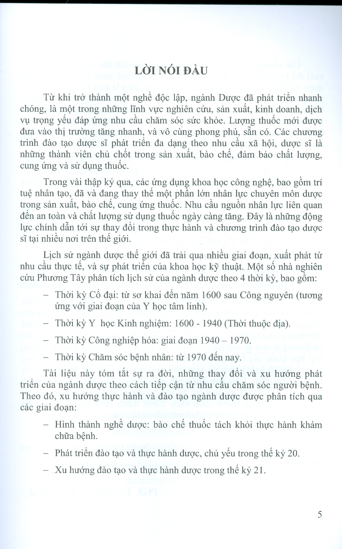 Xu Hướng Trong Đào Tạo Và Thực Hành Dược (Sách chuyên khảo)