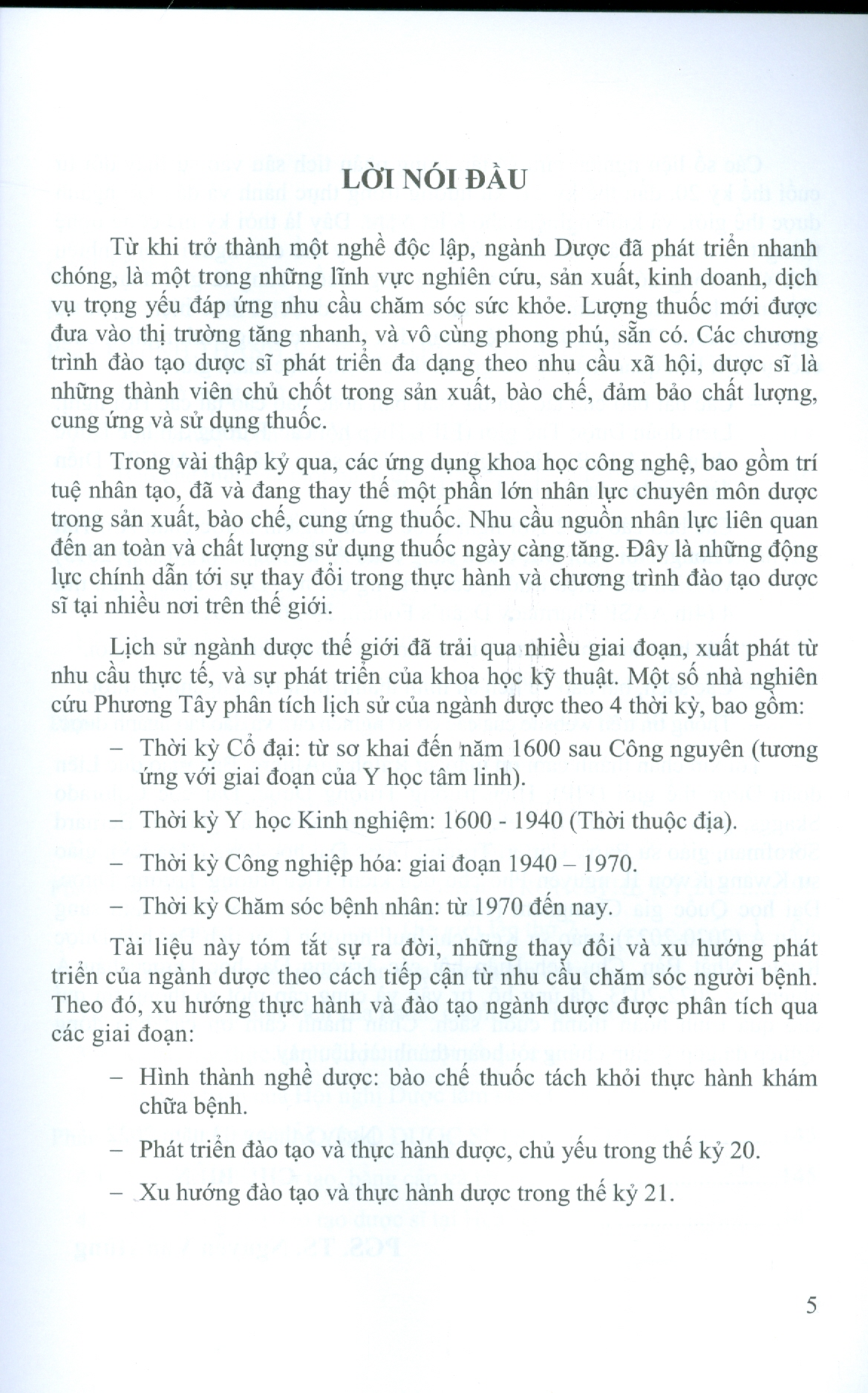 Xu Hướng Trong Đào Tạo Và Thực Hành Dược (Sách chuyên khảo)