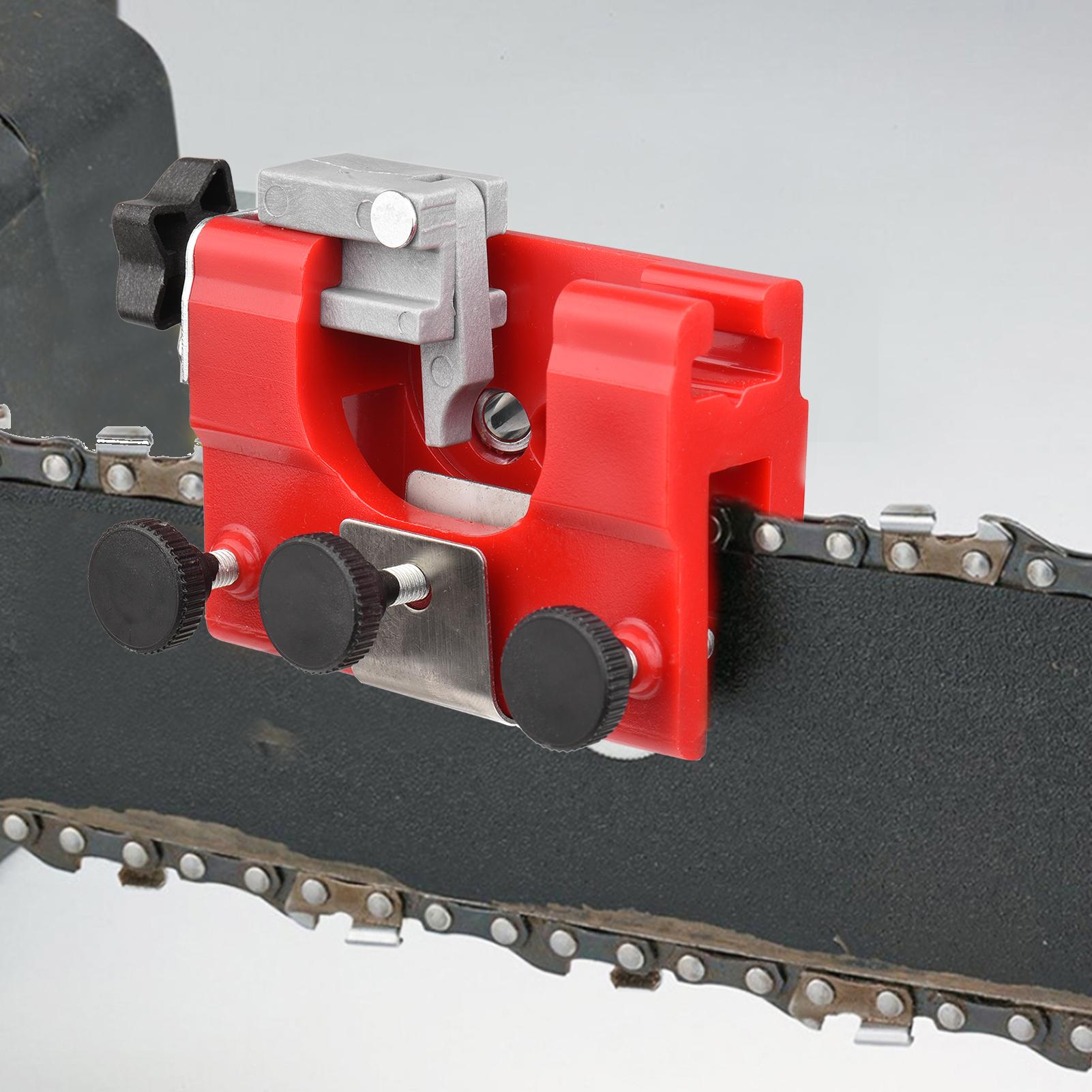 Manual Chainsaw Chain Sharpener Portable Hand-cranked Saw Chain Grinder Household Sharpening Tool Grinding Machine Accessory for Chain