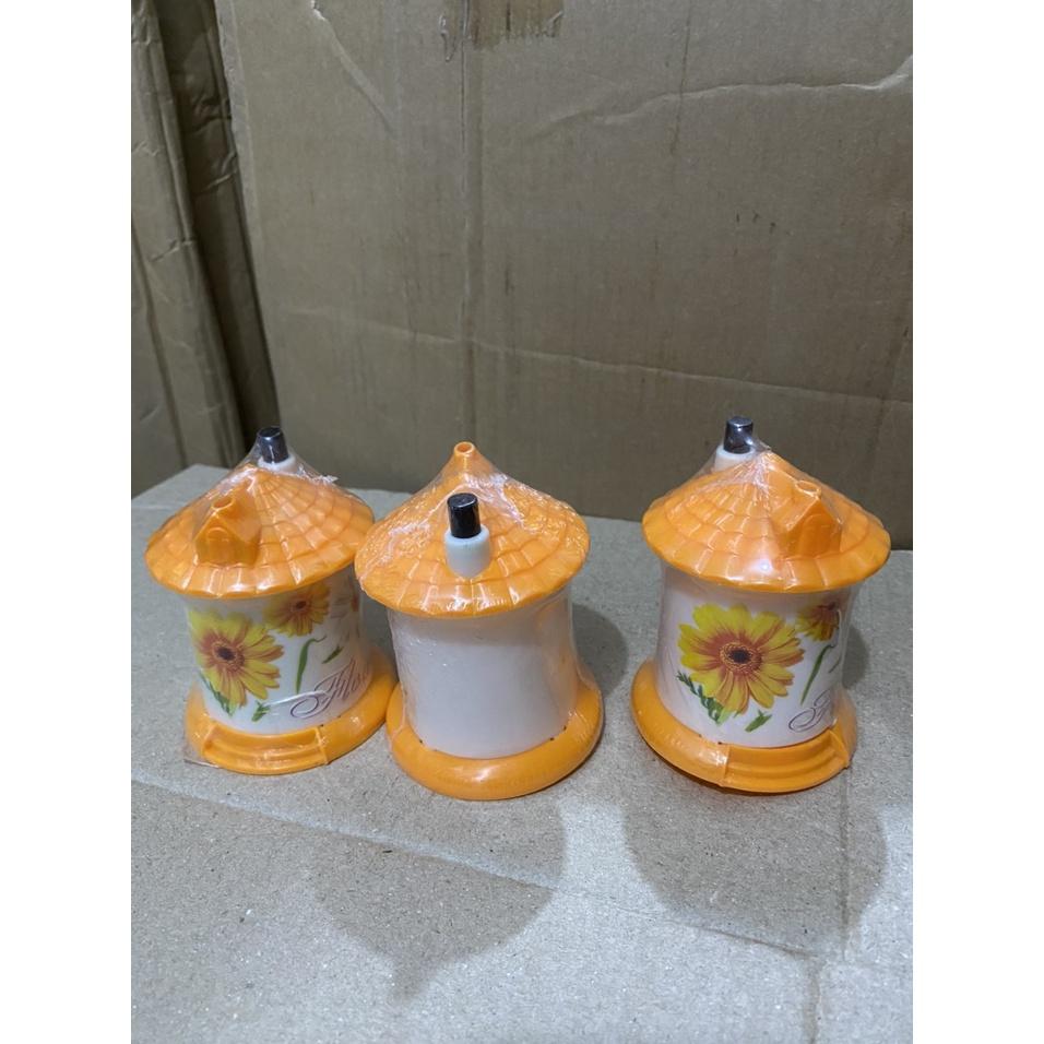 Hũ Đựng Tăm Xỉa Răng Hình Nhà Dễ Thương