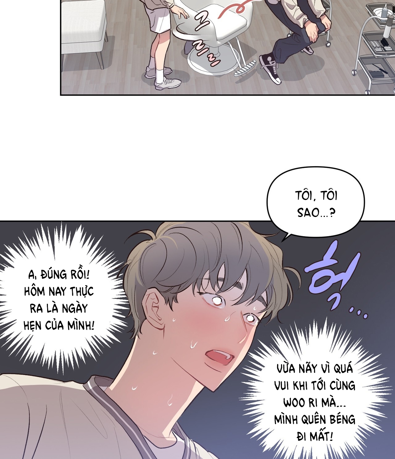 Điều Bí Mật Dưới Mái Tóc chapter 16.1 - Trang 31