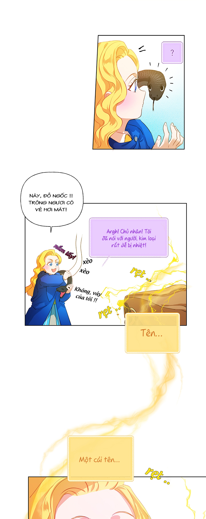 nhà nguyên tố tóc vàng chapter 17 9